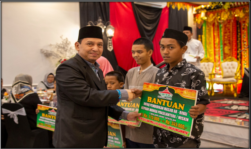INFAK PENDIDIKAN MASJID AR-RIVAI